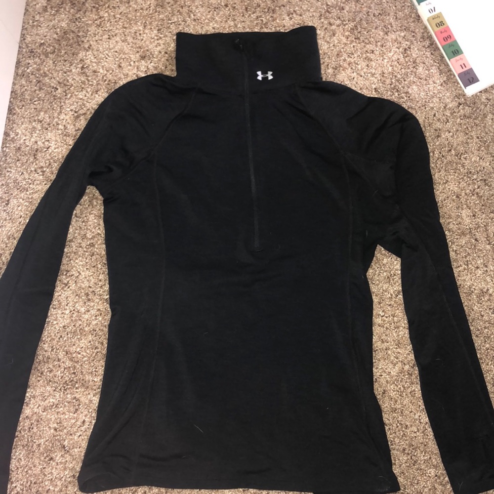 Under Armor Black Quarter Zip